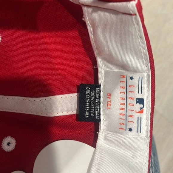 NWT St Louis Cardinals MLB 10 Time Champion Strapback Red Hat Cap New With Tags - Picture 9 of 11